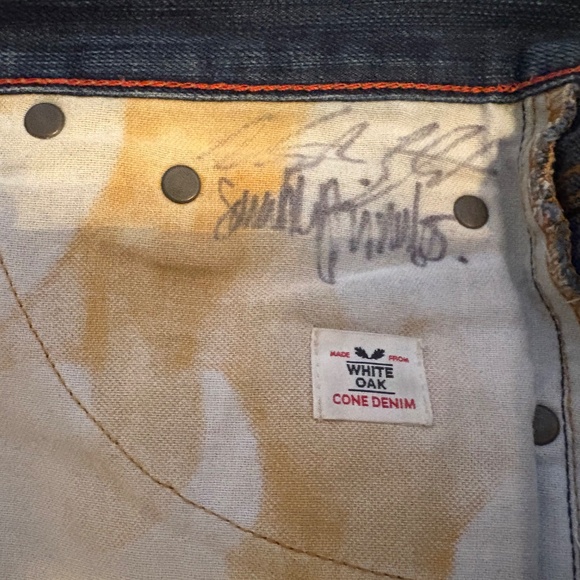 Two Pairs of Raleigh Denim Jeans 32x34 and 32x31 White Oak Cone Very Good Used - Picture 6 of 11